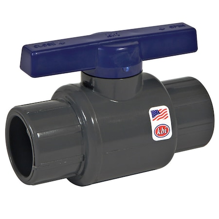 PVC BALL VALVE 1/2 SLIP